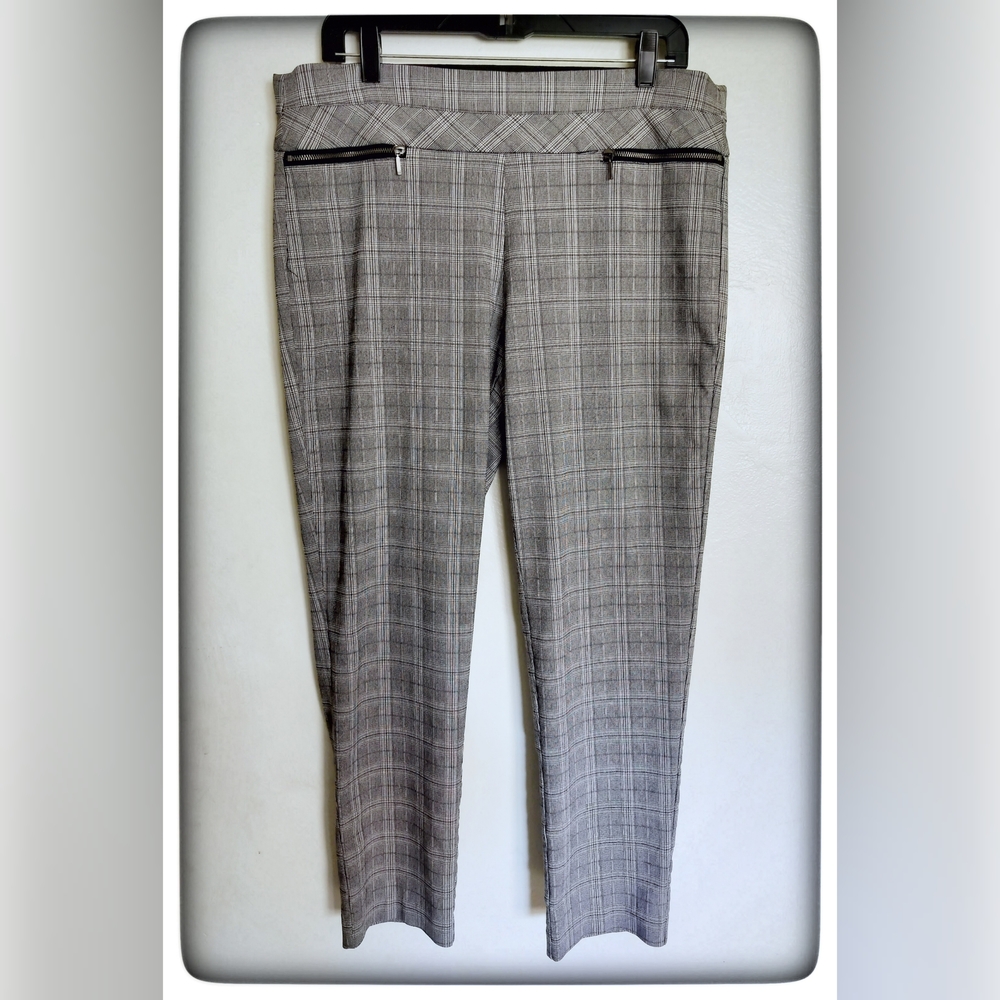 Candies Audrey Fit Gray Pull On Pants Sz XL